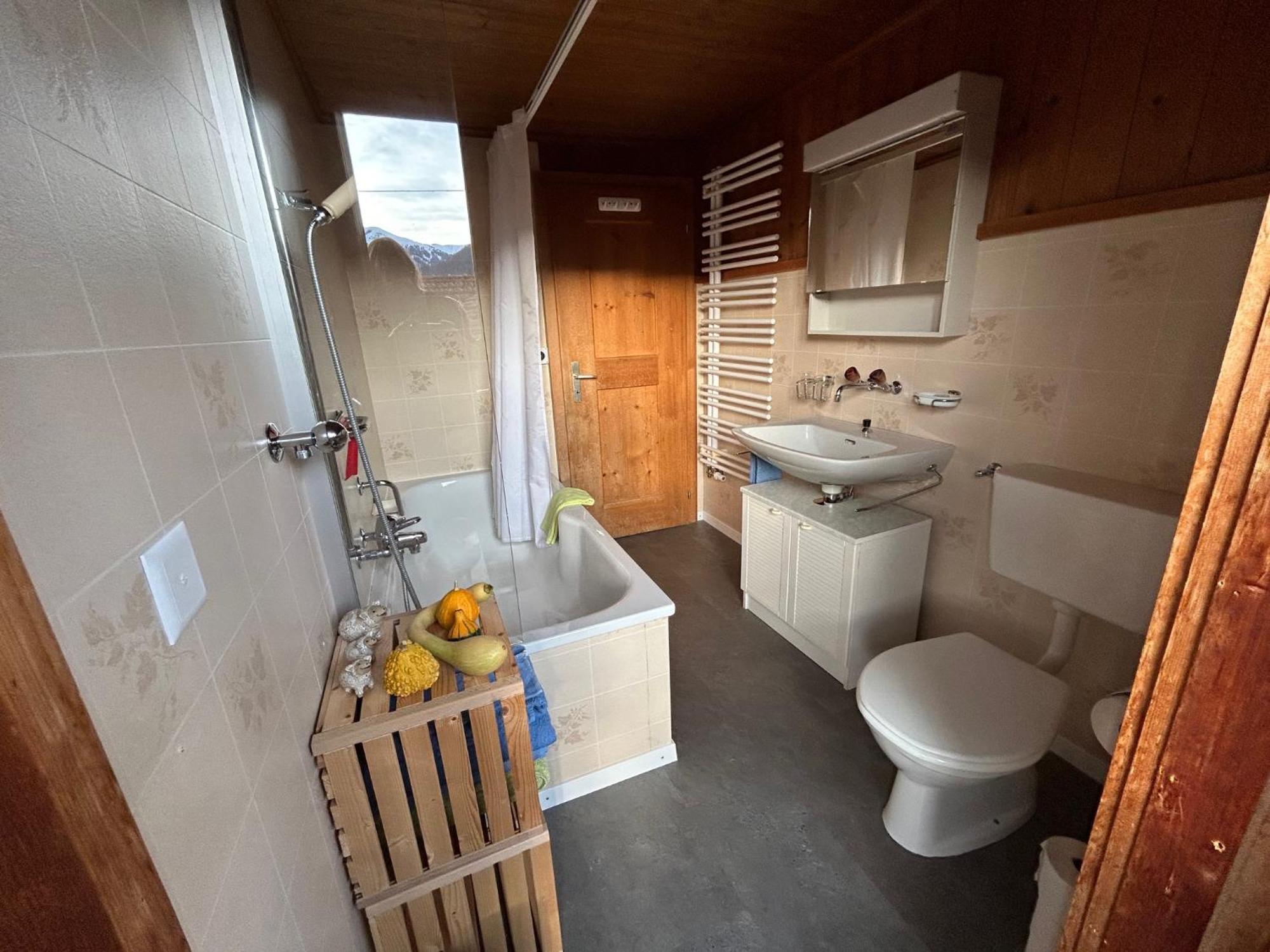 Latura - 3.5 Zimmerwohnung für 4 Personen, 80m2 Buchen im Prattigau Exterior foto